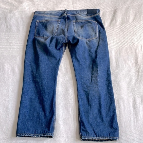 J. Lindberg Distressed Hemmed Jeans Size 38x27 - Picture 2 of 8